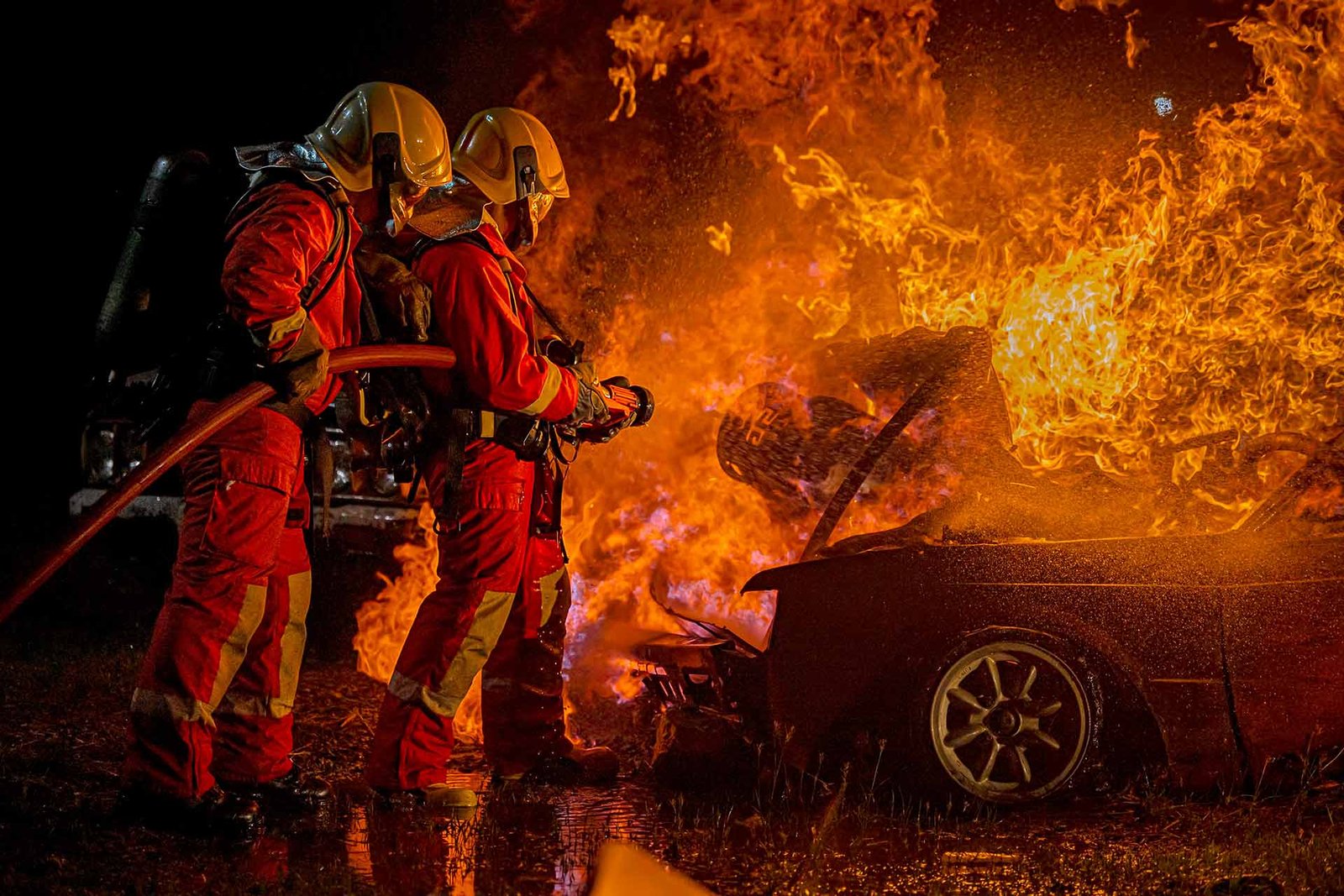 Tetrahedron Firefighter